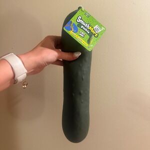 Squishy Pickle SmushMart Squeezy Fidget Toy RMS Jumbo XL Sensory Toy NEW
